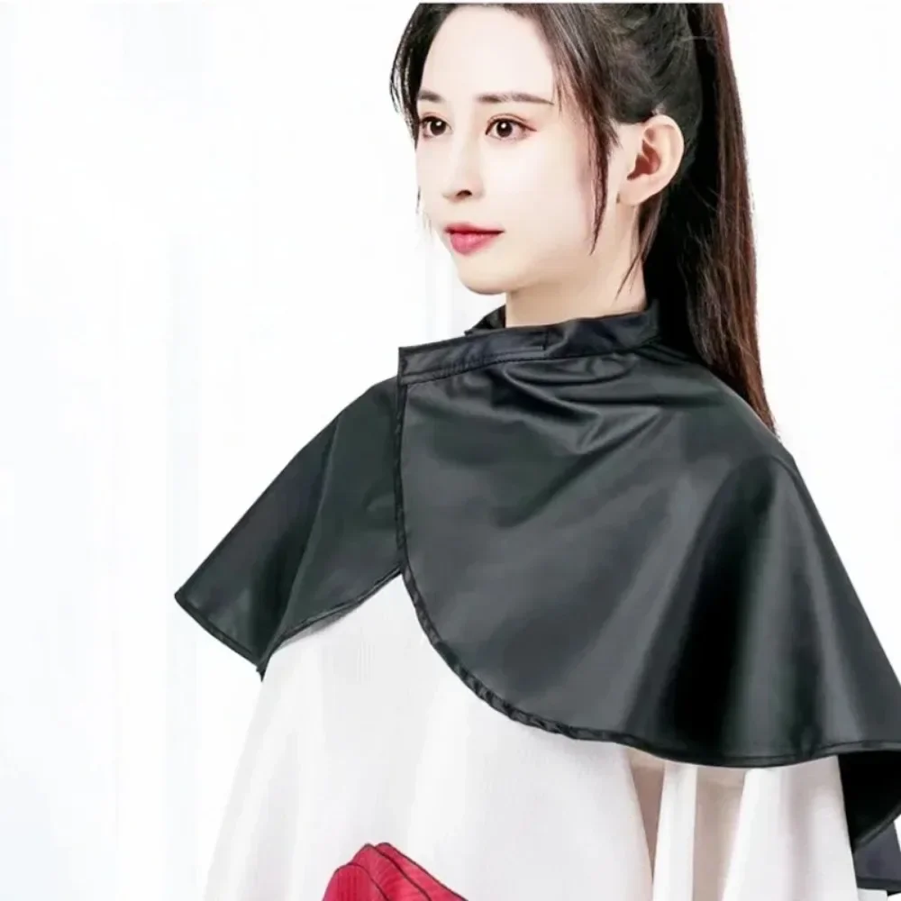 Hair Dye Tools Waterproof Black Hairdressing Barber Cape - Salon Cutting Cloth