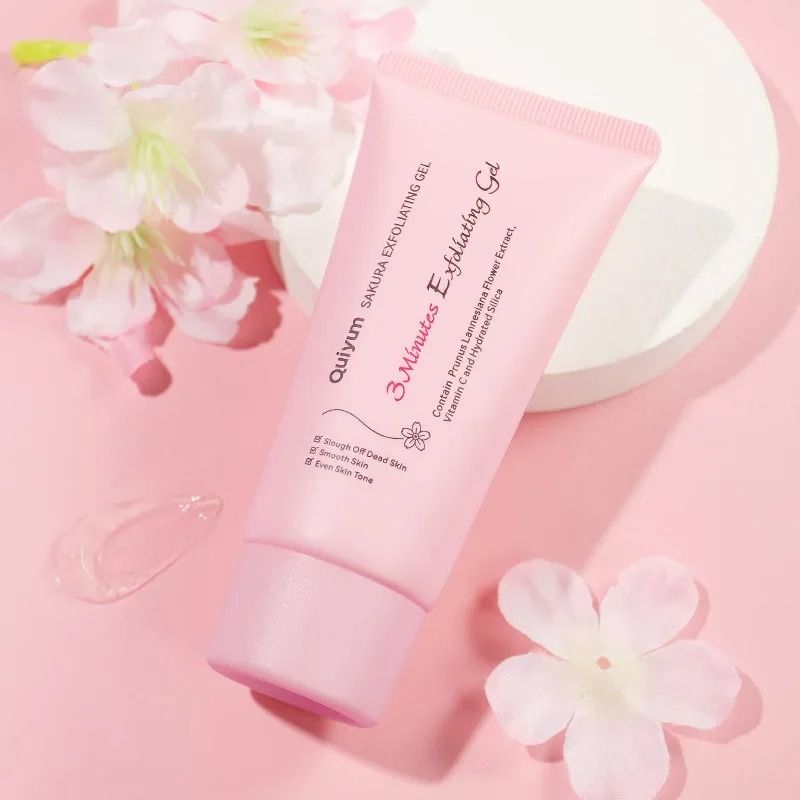 Sakura Exfoliating Peeling Gel Moisturizing Nourishing Facial Scrub Skin Care