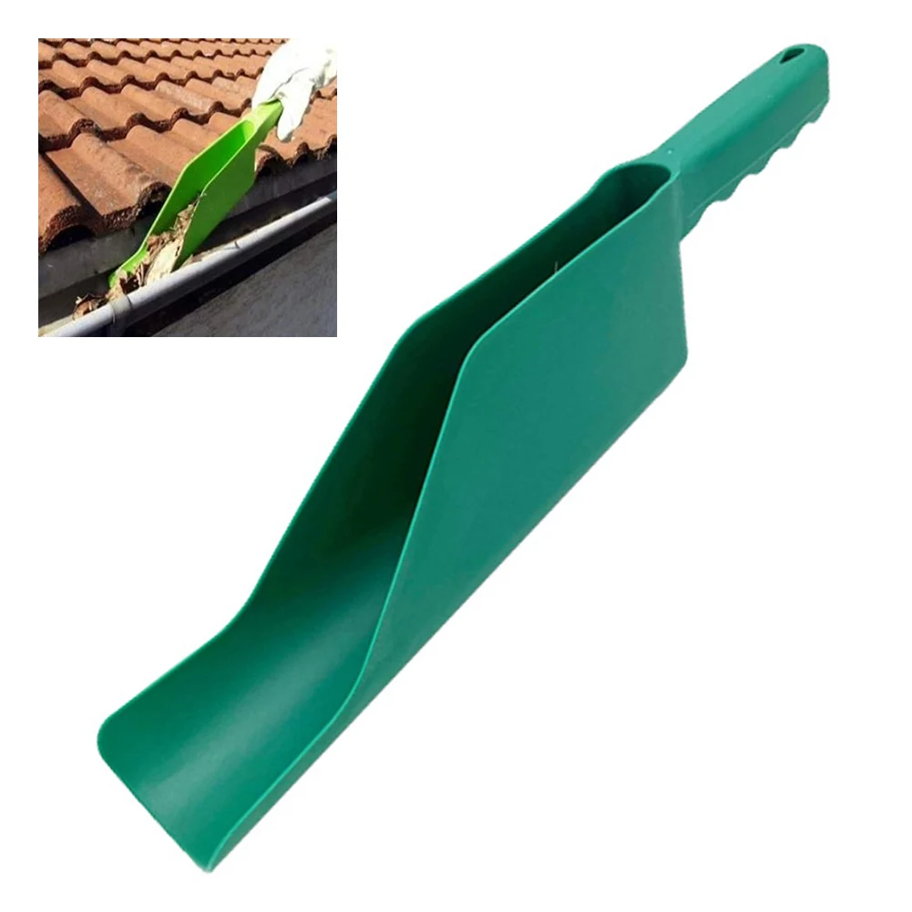 Flex Fit Dirt Debris Remove Roof Tools, Gutter Spoons for Garden Leaf Cleaning