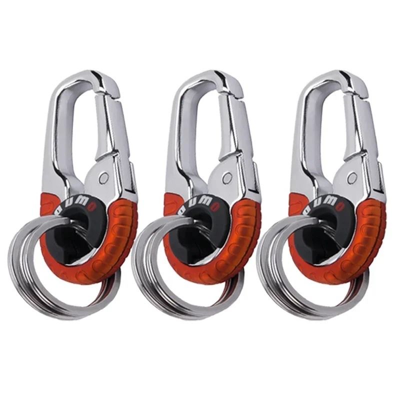 Stainless Steel Heavy Duty Mens Keychain Carabiner