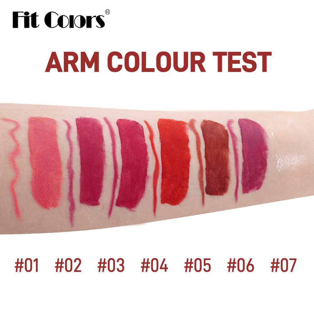 Matte Lip Liner Pencil Case, Non Stick Cup Hook Lip Liner, Waterproof Lip Pencil, Fade Resistant Lip Glaze, Long Wear