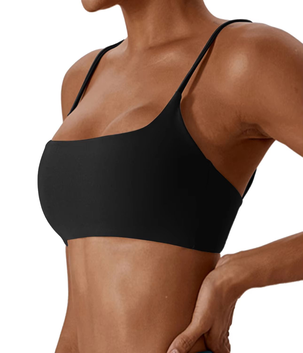 Women's Cross Back Sports Bra | Super Soft Yoga Fitness Bra for Running & Workouts