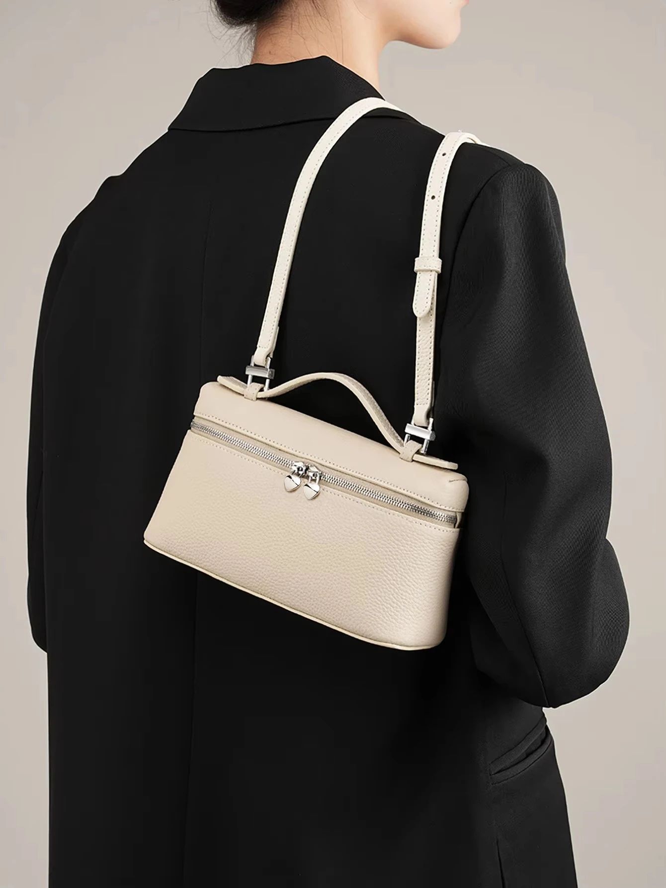 Everyday Chic PU Leather Shoulder & Crossbody Bag - Large Capacity Womens Messenger Handbag