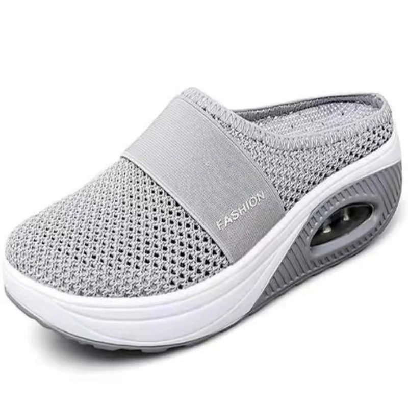 Women Wedge Sandals Open Toe Slip On Slippers