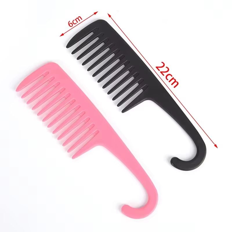Gentle Wide-Teeth Detangling Brush With Scalp Massage