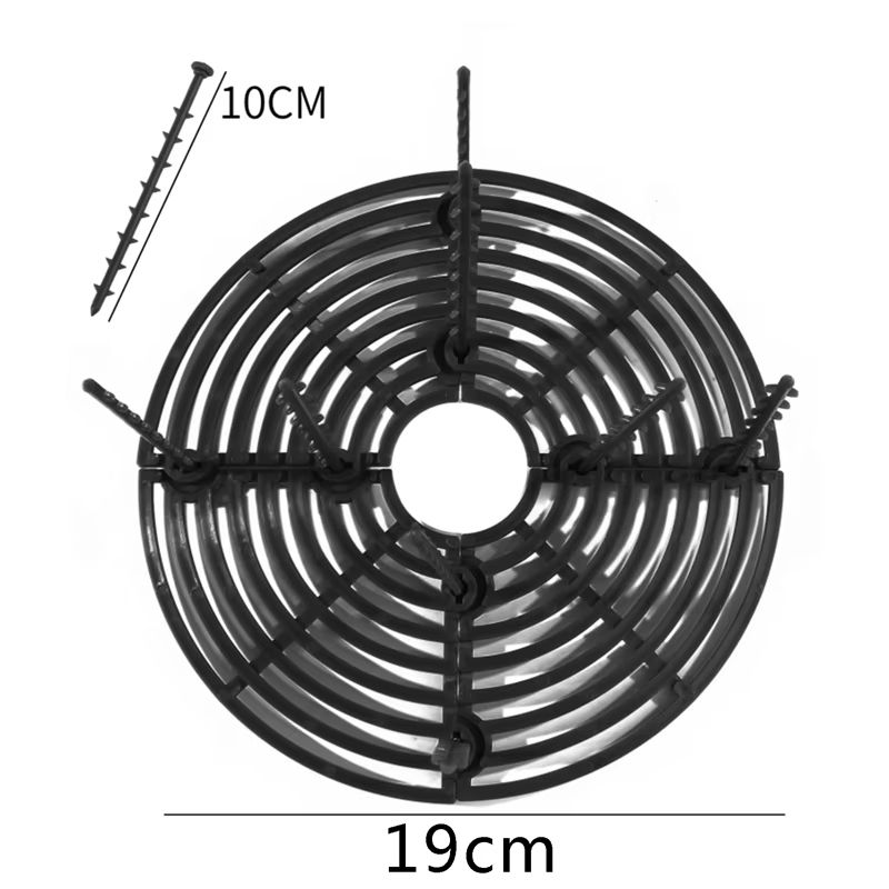 Cat-Proof Plant Pot Soil Guard with Fixing Nails
