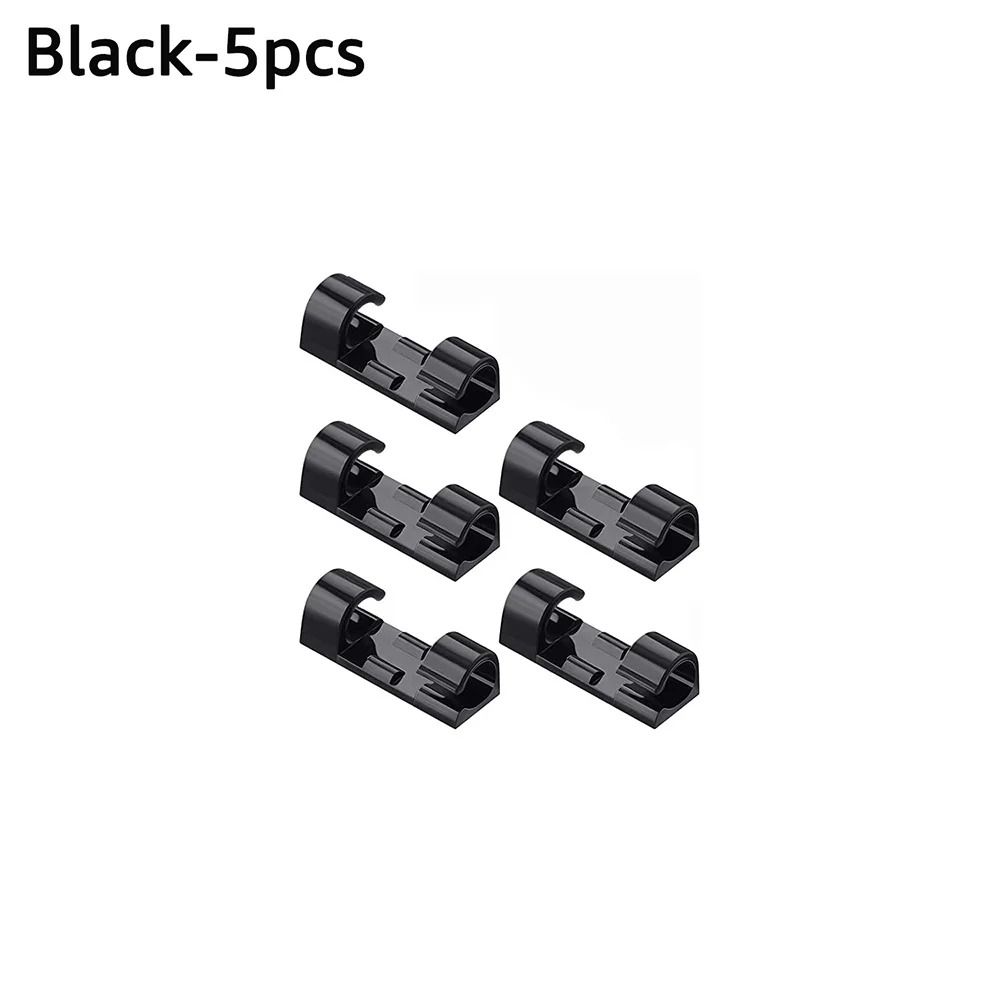 Self-Adhesive Desktop Cable Management Clips