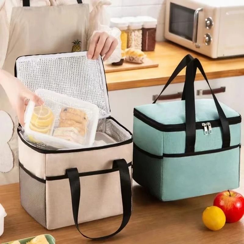 Fashion Large-Capacity Leakproof Lunch Cooler Bag