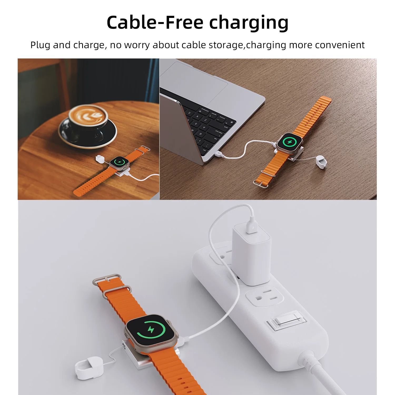 Magnetic Fast Wireless Watch Charger