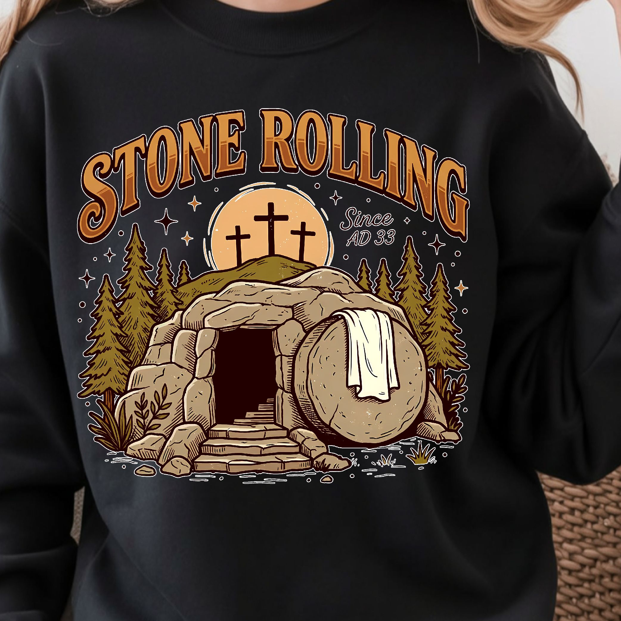 Stone Rolling T-Shirt, Inspirational Quote Tee, Motivational T-Shirt