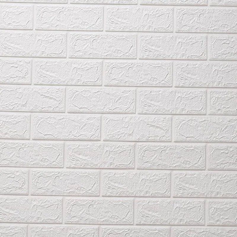 3D Brick Wall Sticker Panels – Self Adhesive Peel and Stick Foam Wall Decor