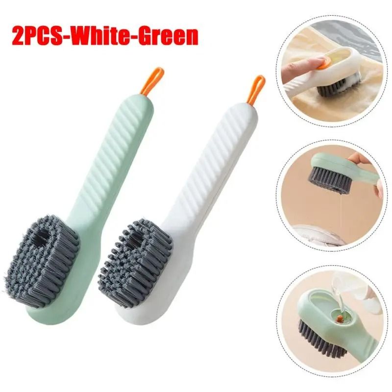 Multi Function Shoe Cleaning Brush Soft Bristle Hand Pressure Spot Scrub Brush