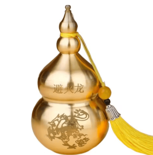 Feng Shui Wu Lou Brass Gourd – Fortune Protection Decor for Home & Office