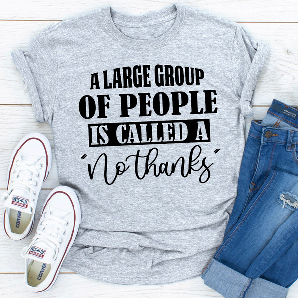 A Large Group Of People Is Called A 