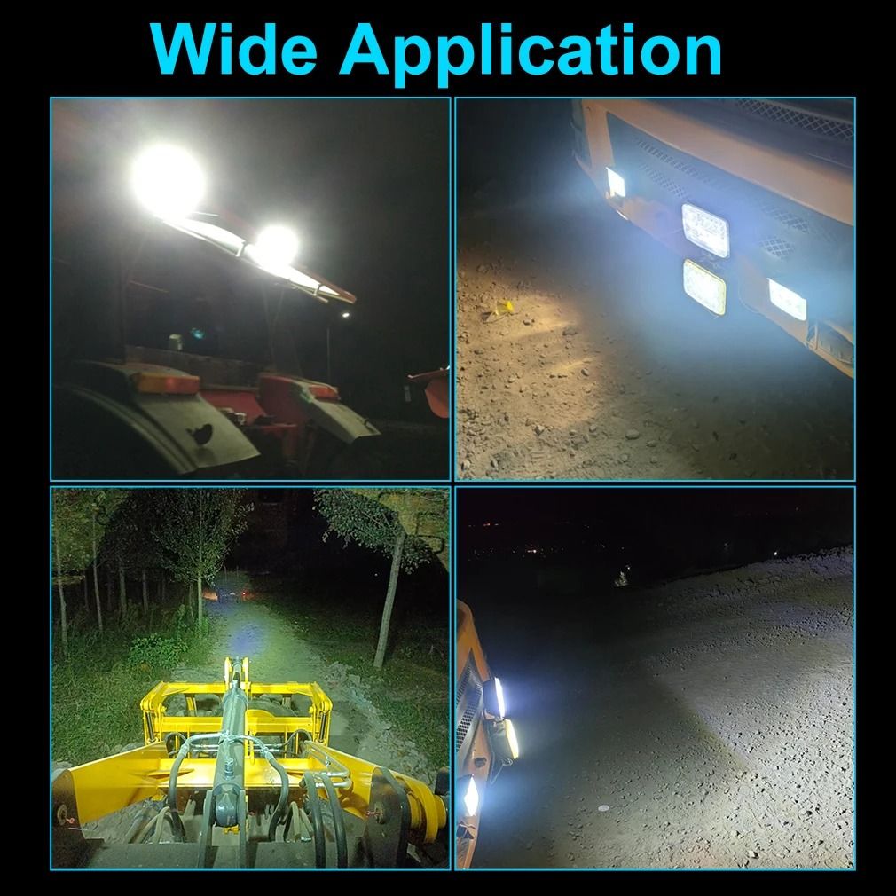 NLpeal 128W High-Intensity LED Light Bar | IP68 Waterproof Combo Beam for Offroad, 4x4, & Marine