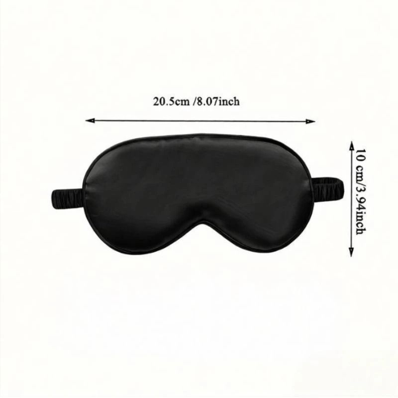 Silk Feel Sleep Set With Eye Mask Scrunchies And Cloth Bag