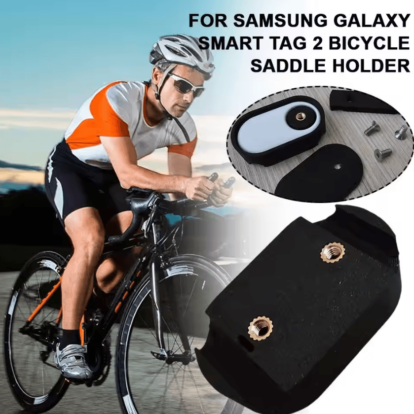 SecureRide Samsung SmartTag 2 Bike Saddle Mount Holder