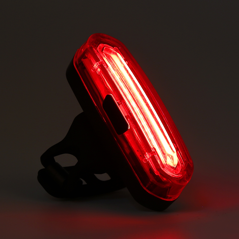 Bright USB Rechargeable Cycling Tail Light LED Rear Bike Safety Light