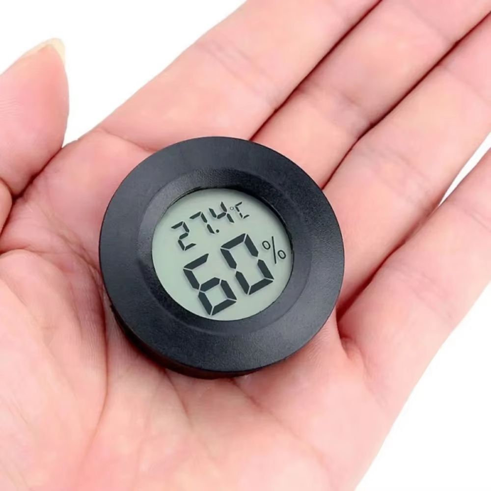PrecisionStats Digital Tank Thermo-Hygro Sensor – High-Precision Temperature & Humidity Monitor for Reptile & Aquarium U