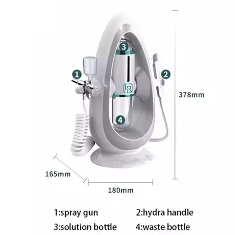 Hydra Dermabrasion Facial Device – Blackhead Remover & Oxygen Bubble Skin Cleaner