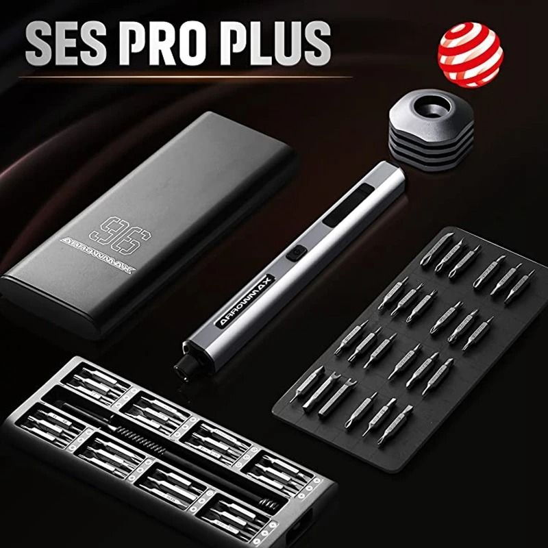 ARROWMAX SES Pro Plus Precision Electric Screwdriver Set with Smart Body Sensory Torque Control