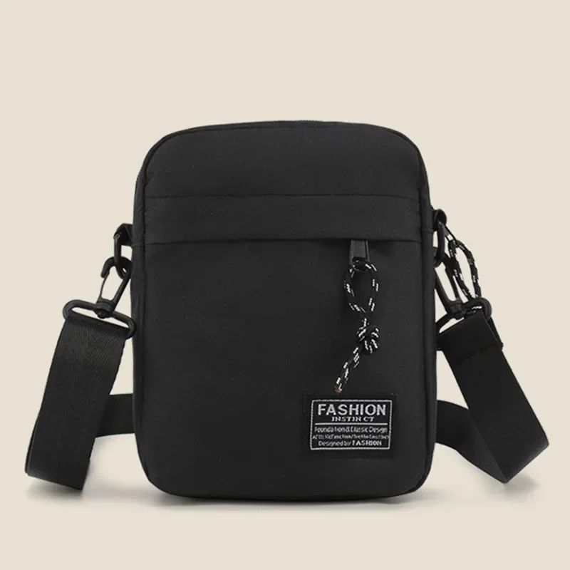 Small Square Oxford Cloth Crossbody Bag for Women & Men