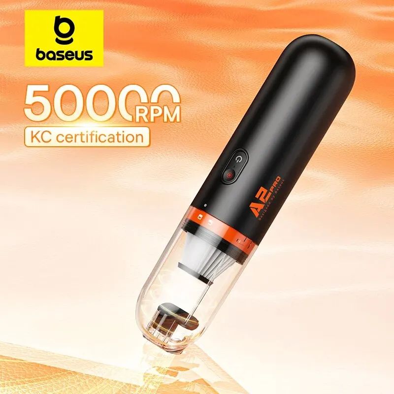 Baseus 6000Pa Cordless Car Vacuum – Mini Handheld Vacuum for Car, Home & Office