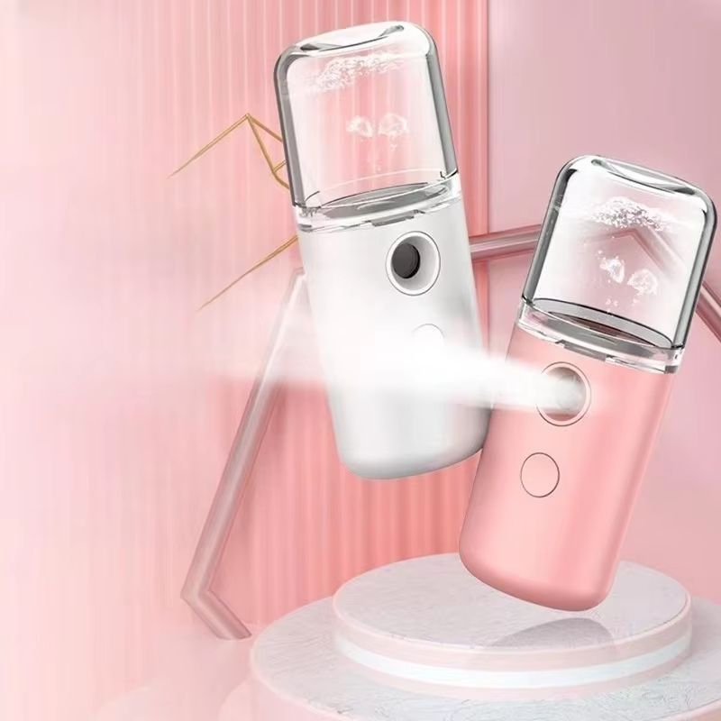 Portable Nano Face Mist Sprayer Rechargeable Facial Humidifier for Instant Skin Refreshing
