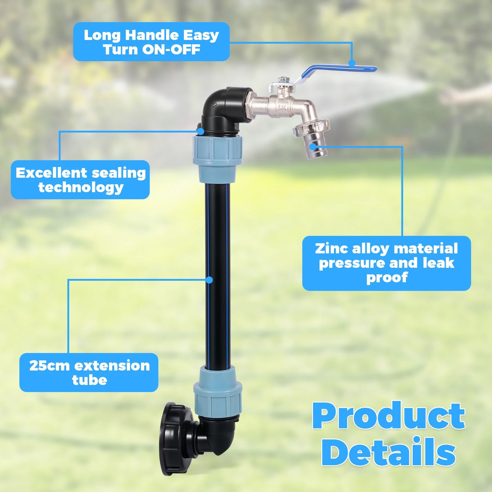 IBC Water Tank Outlet Tap Adapter