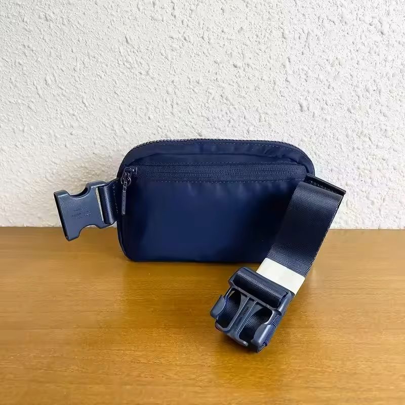 Metal Logo Yoga Sports Waist Bag