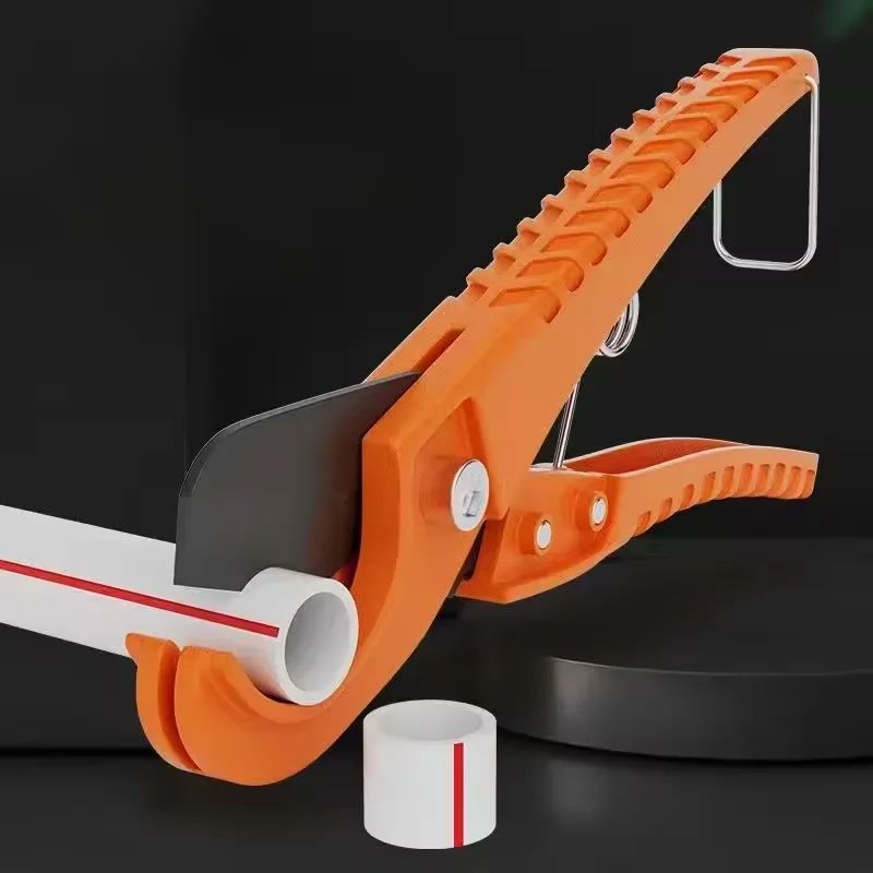 Portable 1.25 PEX Pipe Cutter – One-Hand PVC Pipe Cutter for Clean, Effortless Cuts