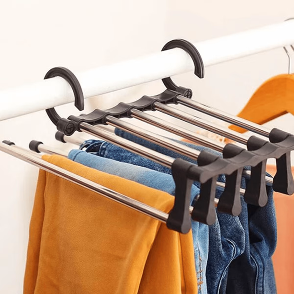5 Layered Multi-Functional Pant Hanger