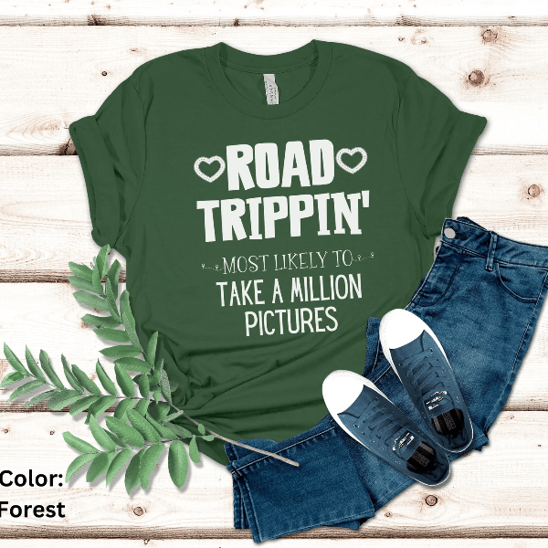 Road Trip Shirt Adventure Travel Group Matching Vacation Tee