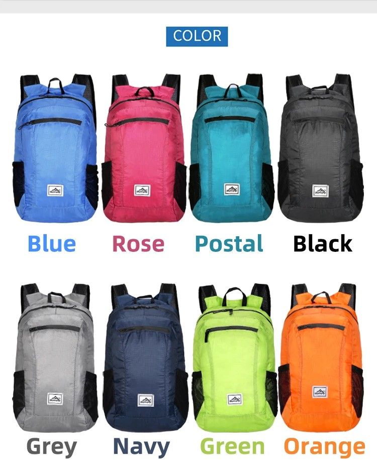 18L Ultralight Folding Mountaineering Backpack