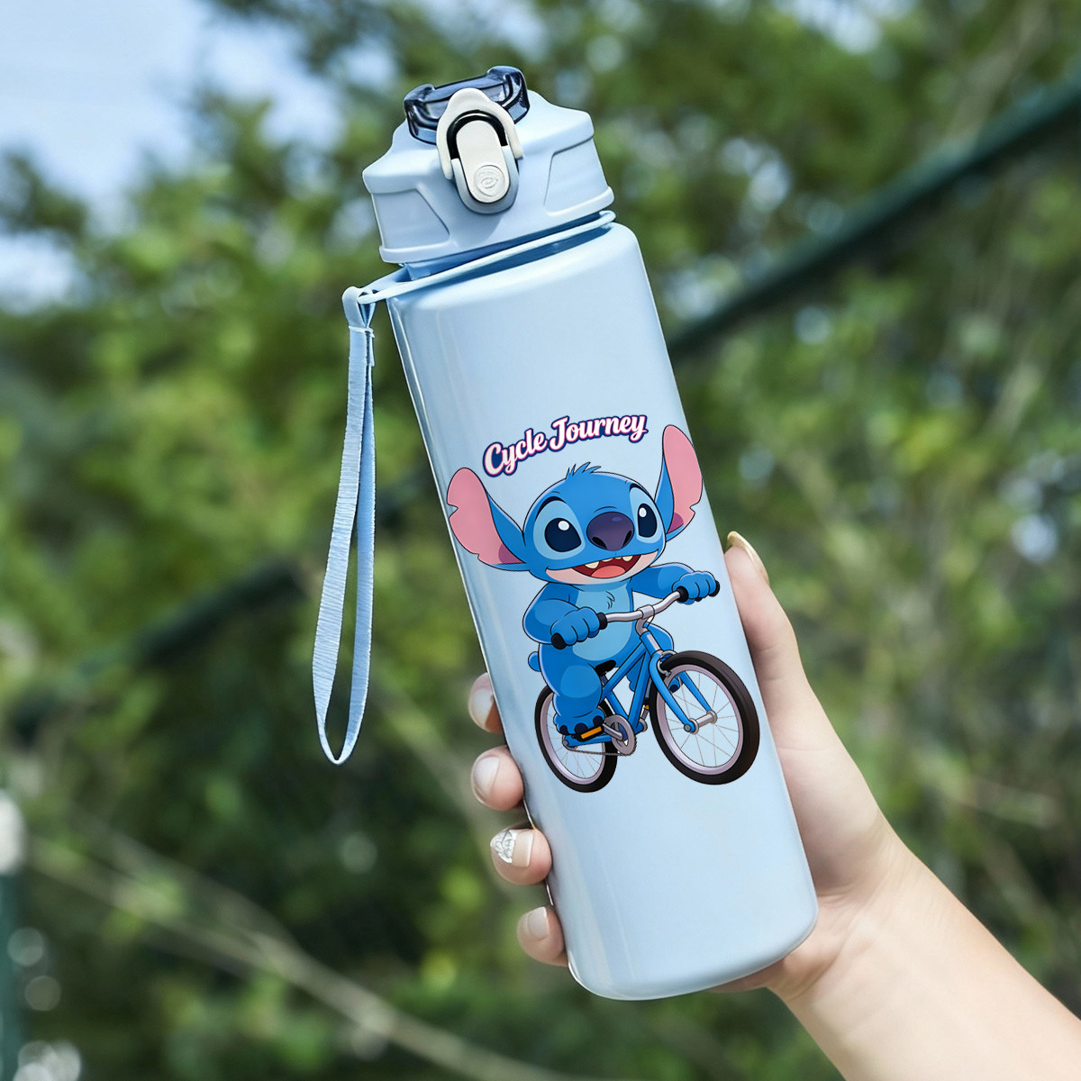Leakproof Stitch Water Bottle Ideal for Outdoor Camping and School A Perfect Gift for Friends & Family