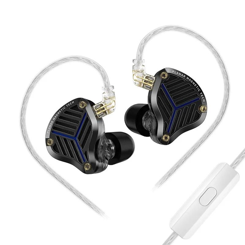 Wired In Ear Planar Driver Headphones with HiFi Bass and Clear Sound
