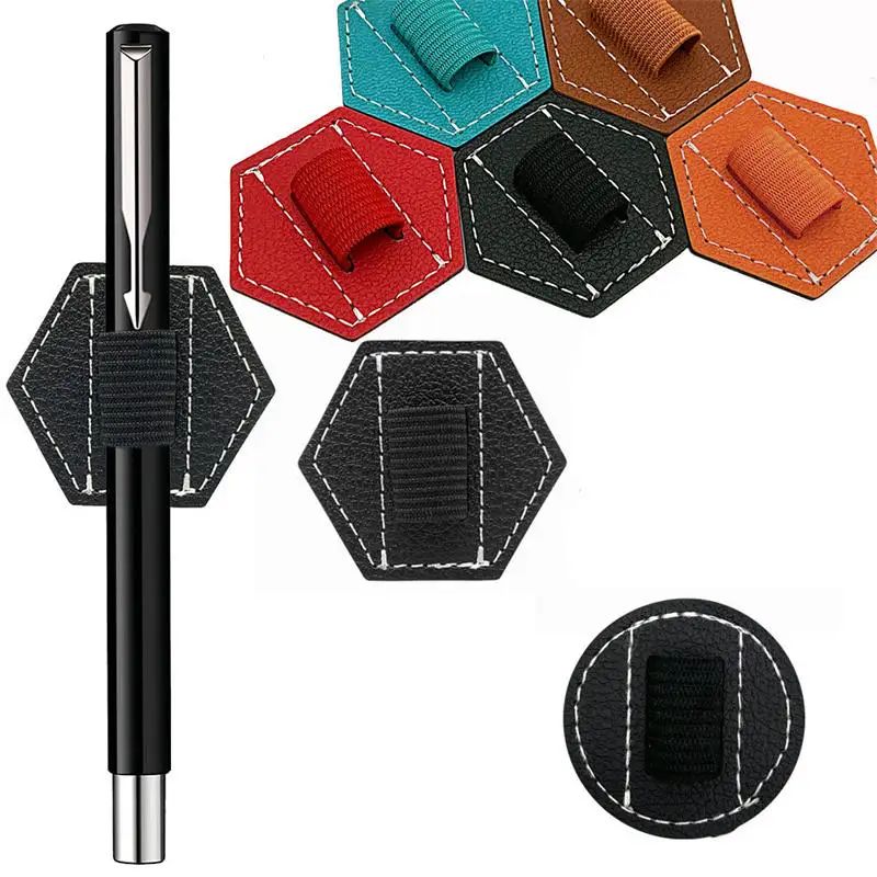 PU Adhesive Magnetic Pen Holder for Tablet and Laptop