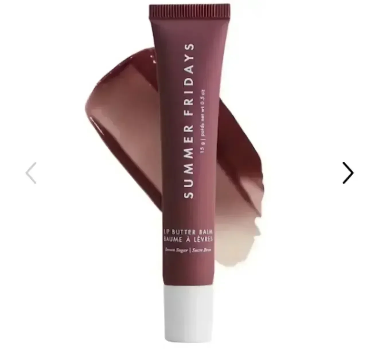 Moisturizing Summer Fridays Lip Balm, Vanilla Pink Sugar, Coffee Cake Lip Gloss