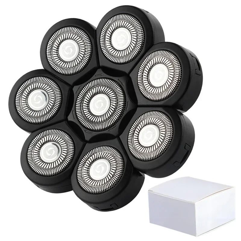 Universal Replacement Shaver & Grooming Heads – 3D to 9D Floating Cutters