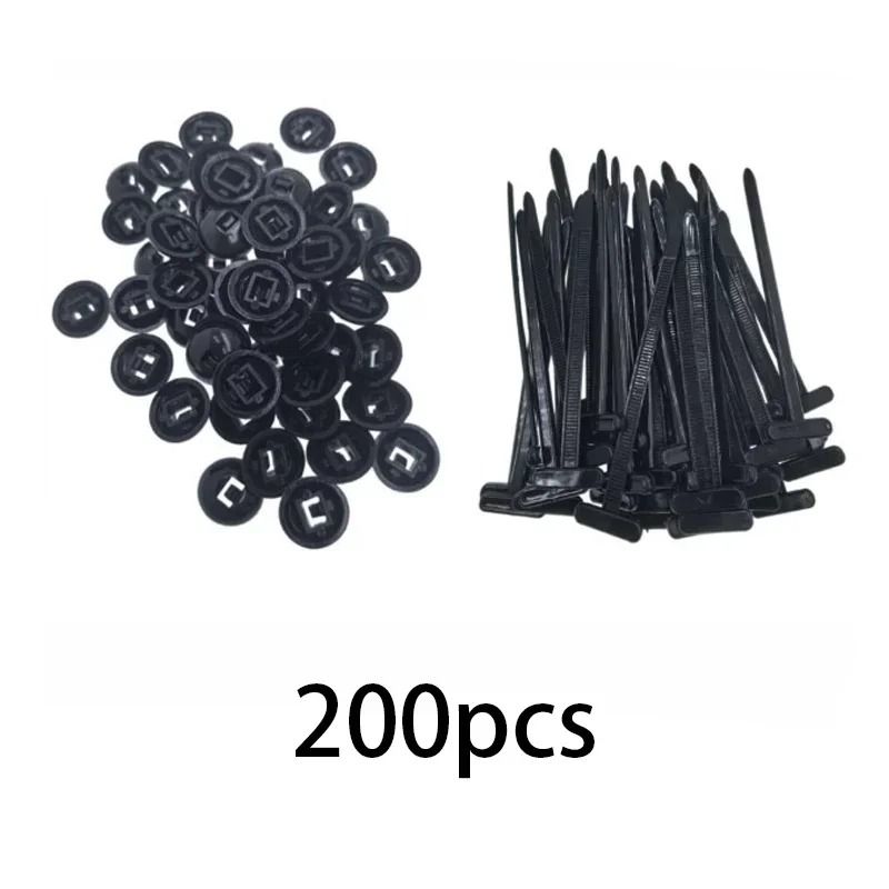 Cable Tie Buckle Fastening Clip Set