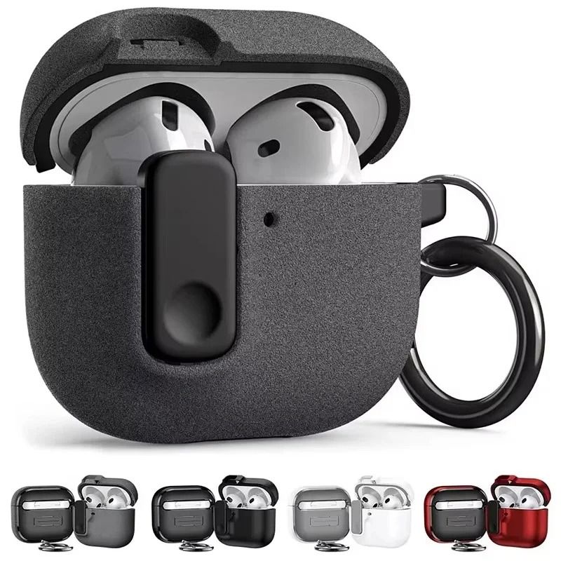Shockproof AirPods Case with Security Lock – Rugged Protection for AirPods 4, 3, & Pro 1st/2nd Gen