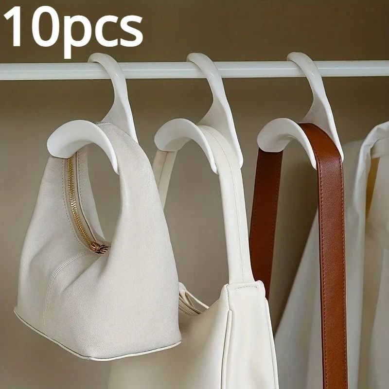 Multipurpose Closet Connection Hooks 10-Piece Space Saving Organizer