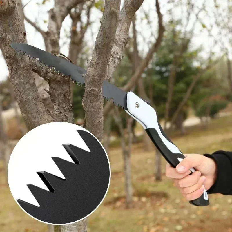 Portable Folding Hand Saw for Gardening Multifunctional Pruner & Logging Tool