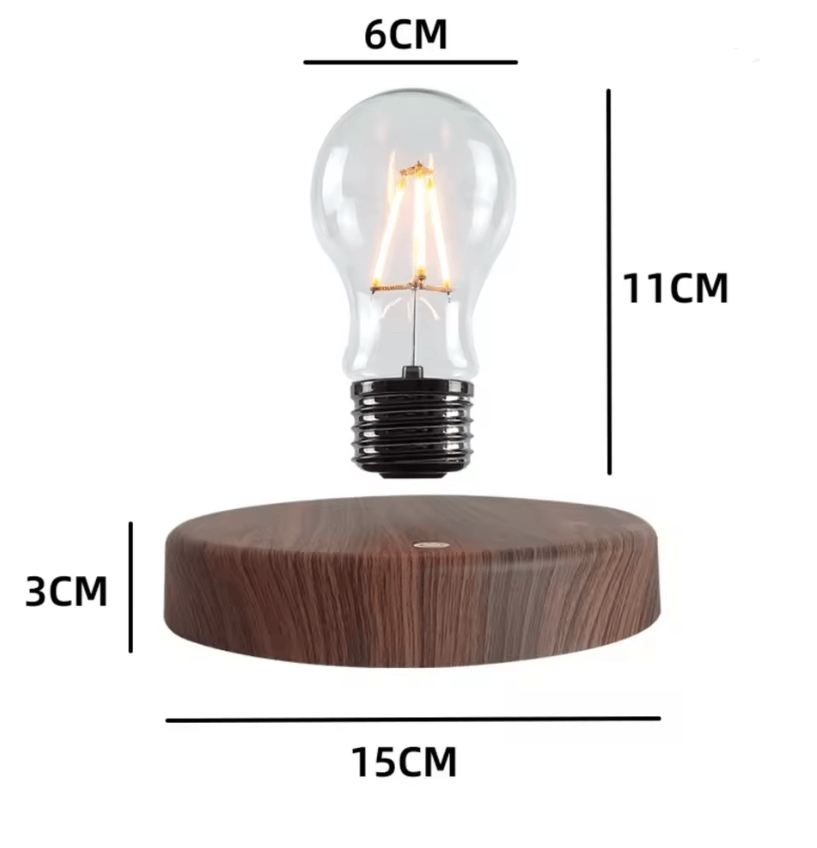 Magnetic Levitating LED Bulb Desk Lamp