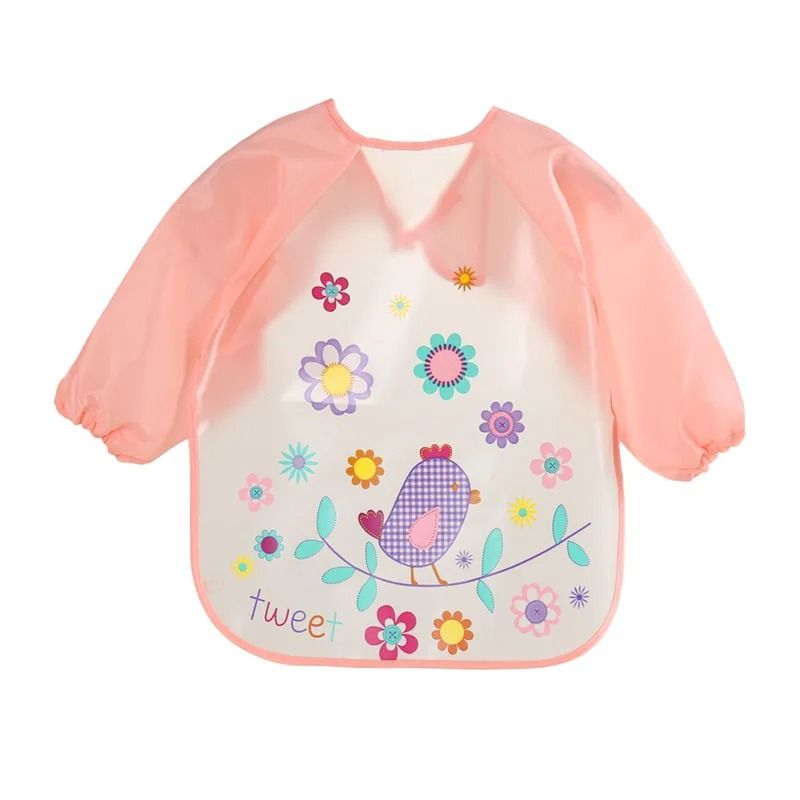 Waterproof Long Sleeve Baby Feeding Smock