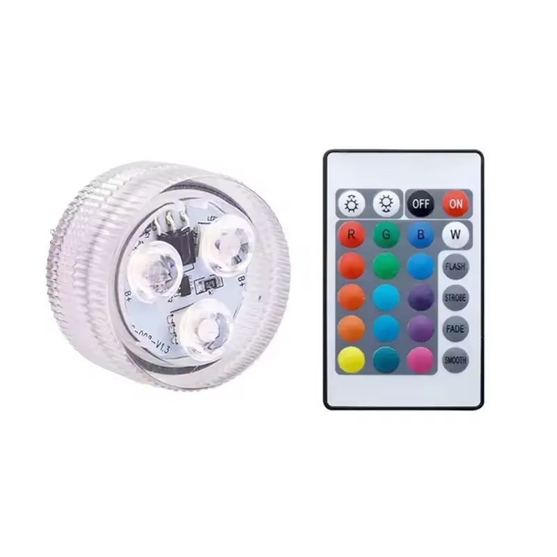 RadiantWave Under-Water RGB Ambient Light Strip (Battery-Powered & IP68 Waterproof)