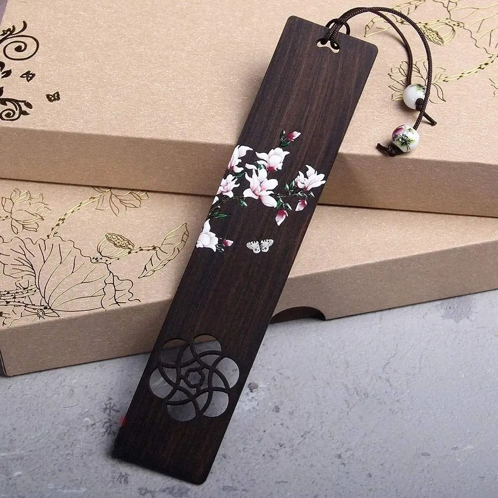 Artisan Ebony Carving Bookmark | High-Fidelity Retro Chinese Pagination & Professional Learning Gallery