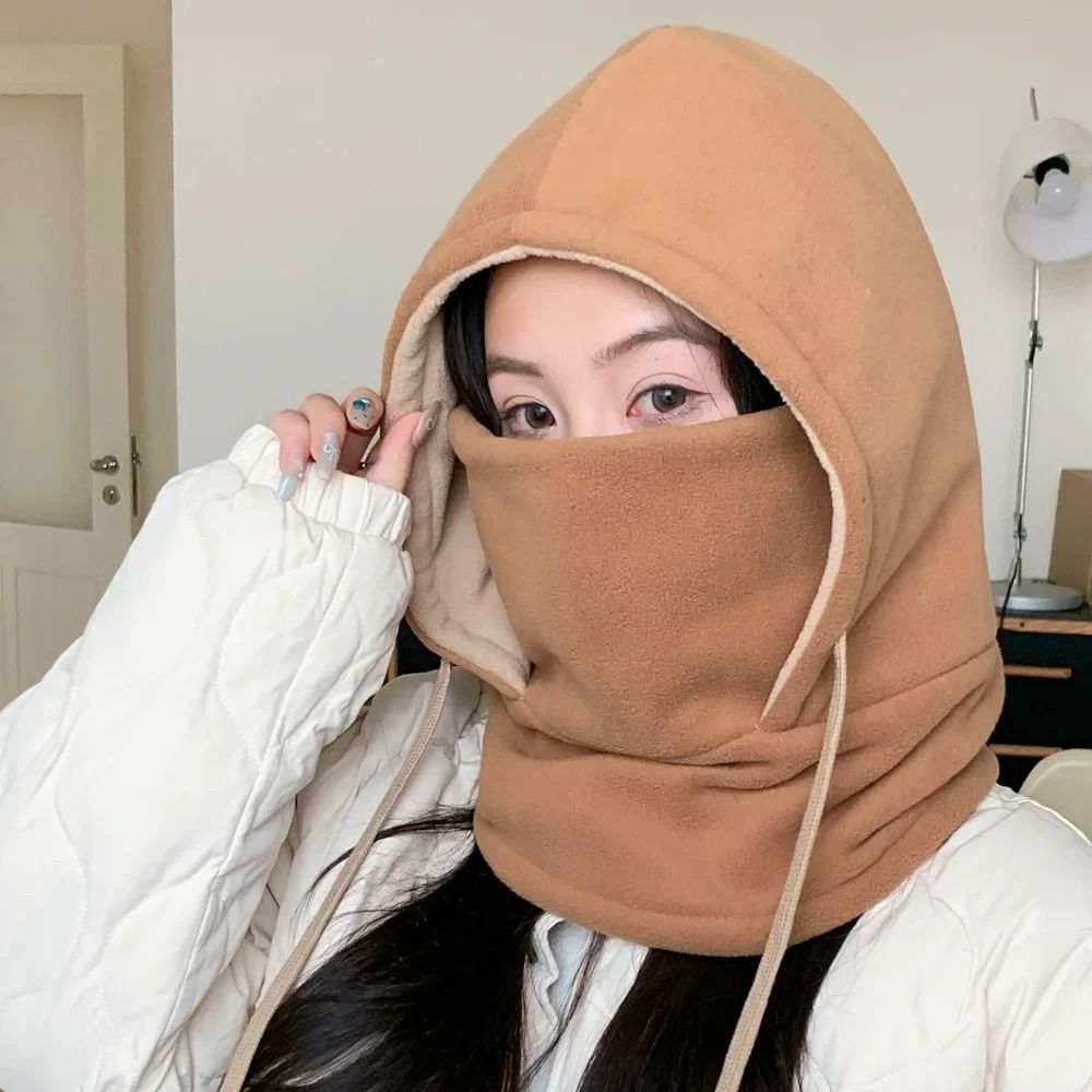 Unisex Winter Balaclava Hat – Windproof Thermal Cap with Integrated Face Mask