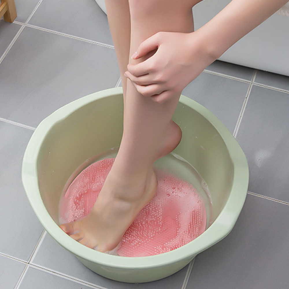 Shower Foot and Back Scrubber Massage Pad