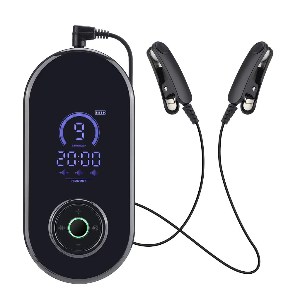CalmWave CES Microcurrent Sleep Aid Device – Insomnia and Anxiety Relief Ear Clip